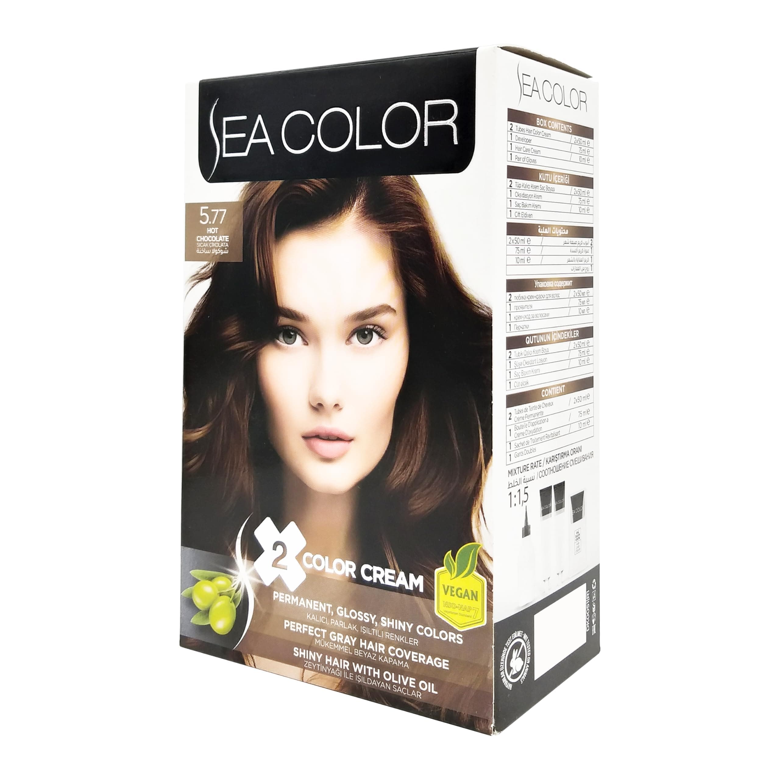 SEA COLOR 5.77 Sıcak Çikolata Set Boya