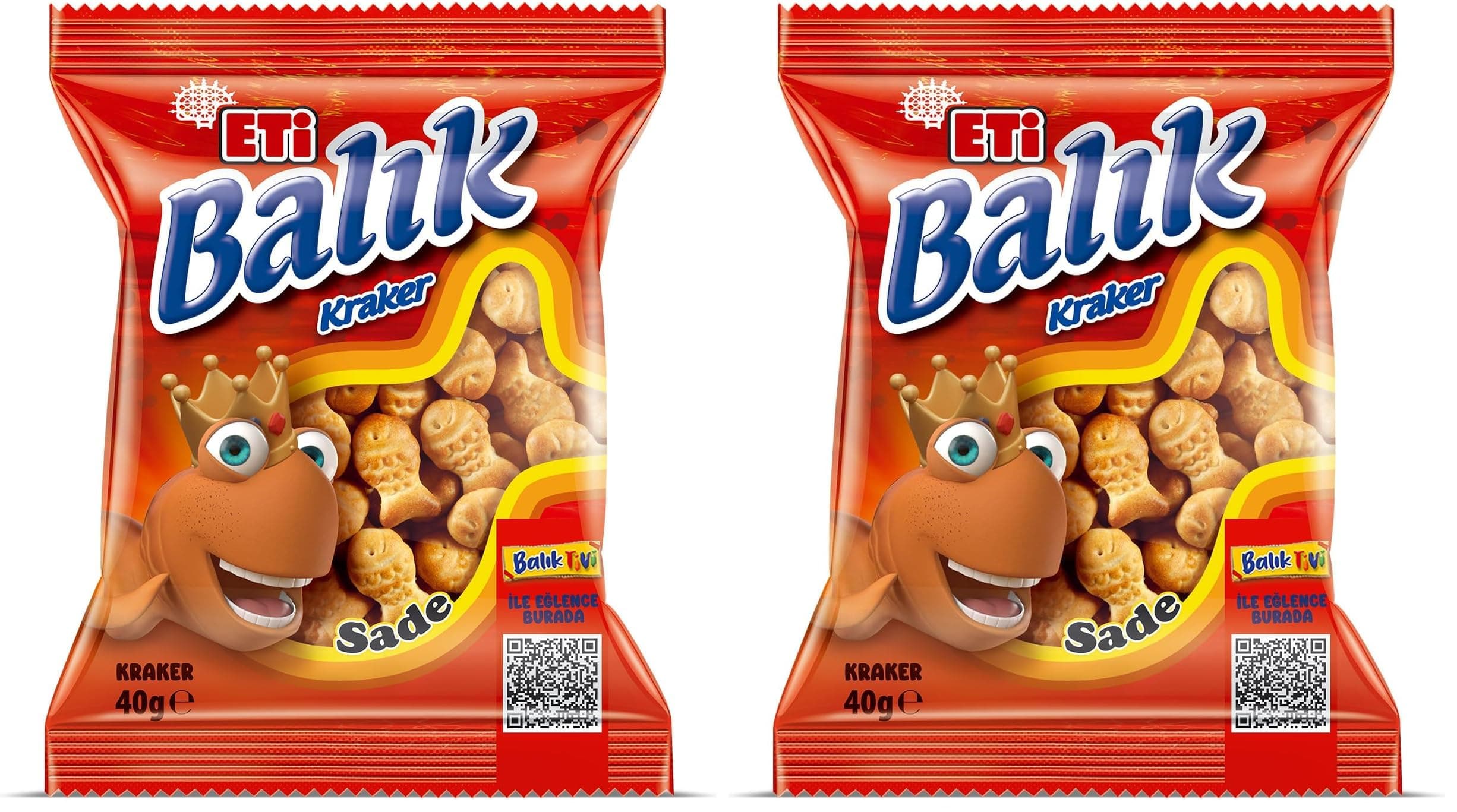 Eti Balık Kraker 40 g x 16 Adet (2 paketi)