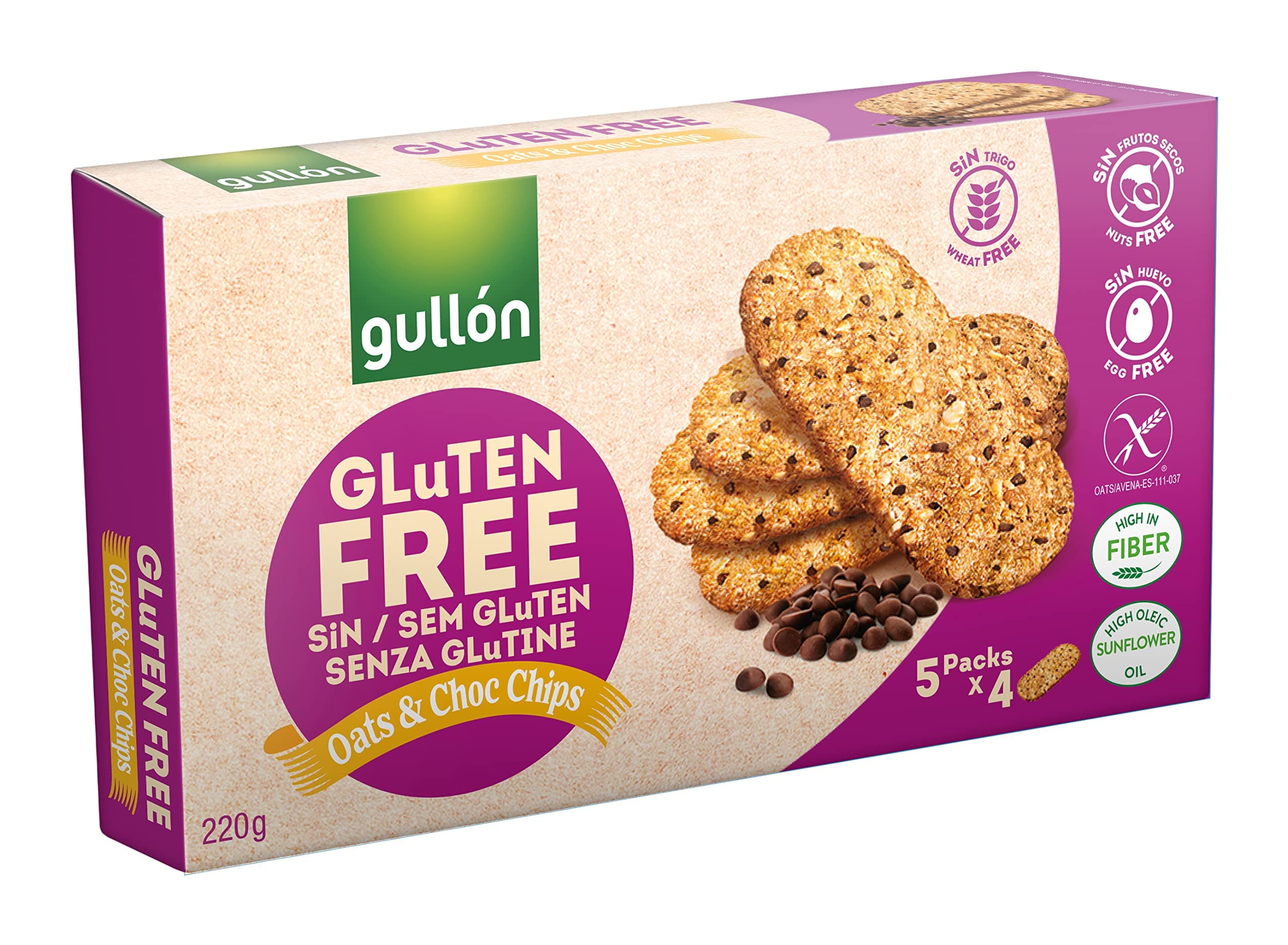 Glutensiz Yulaflı Çik Parçacıklı Bisküvi