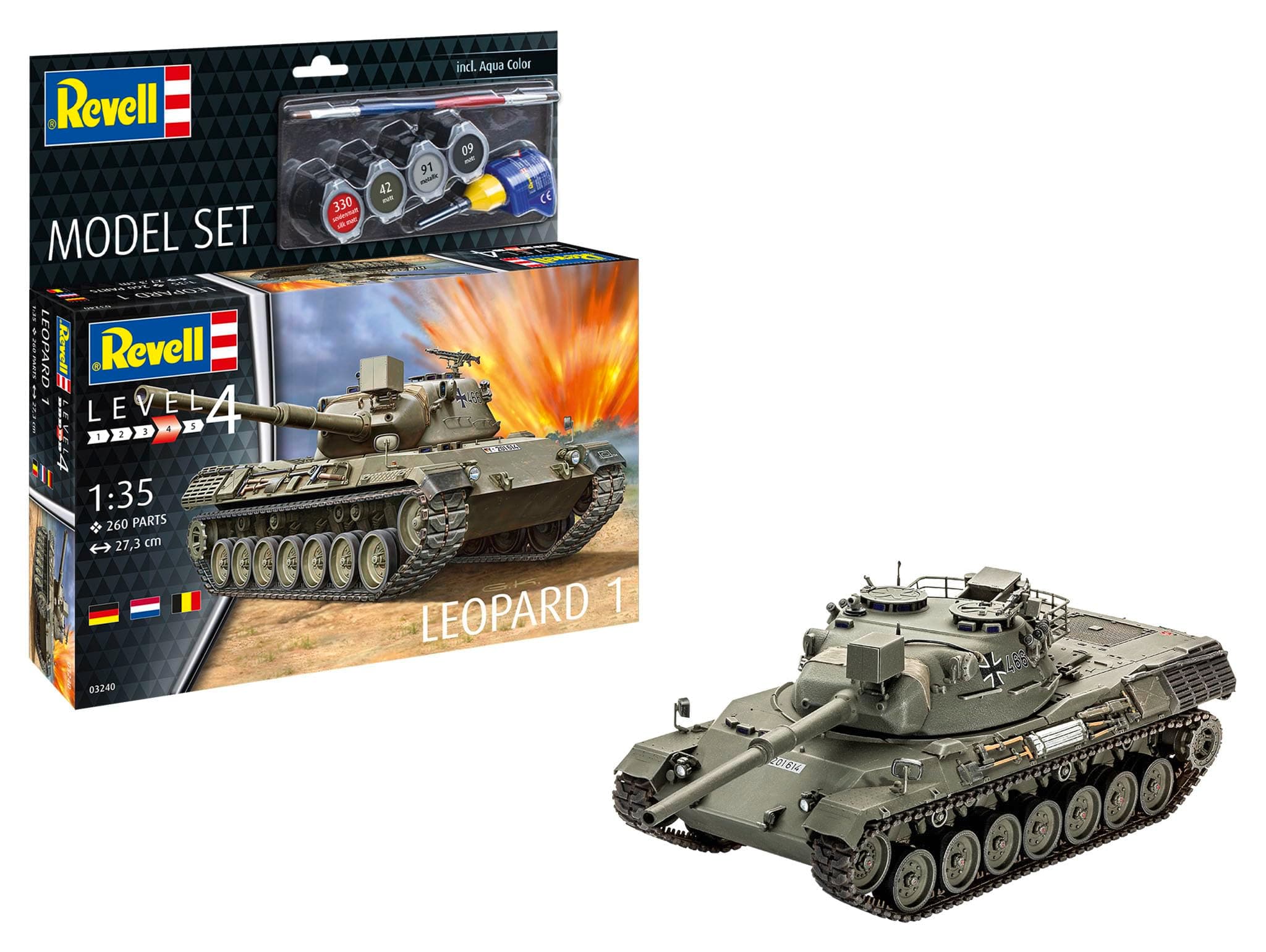 Revell M. Set Leopard 1, Oyuncak