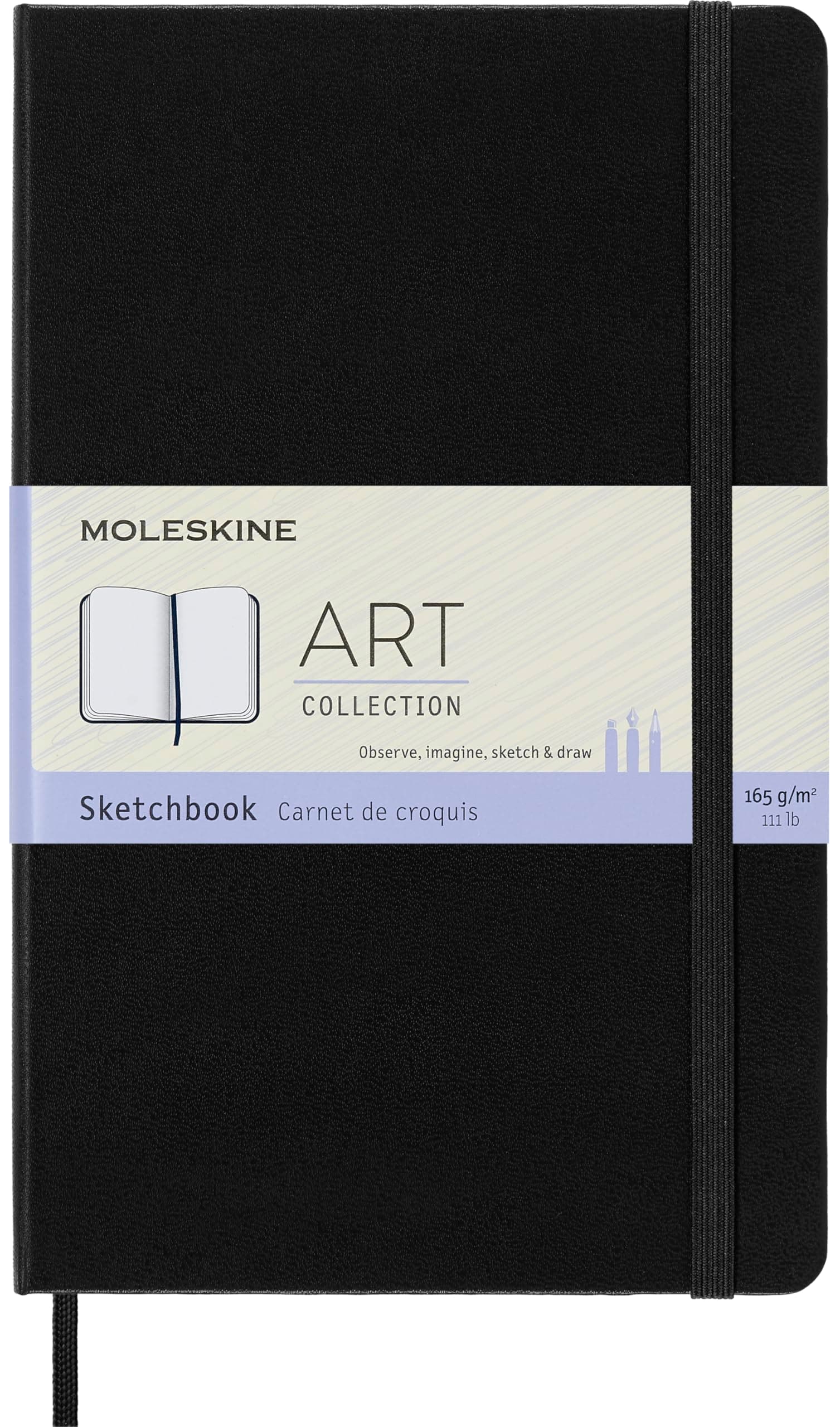 Moleskine Art Eskiz Defteri L Boy Siyah