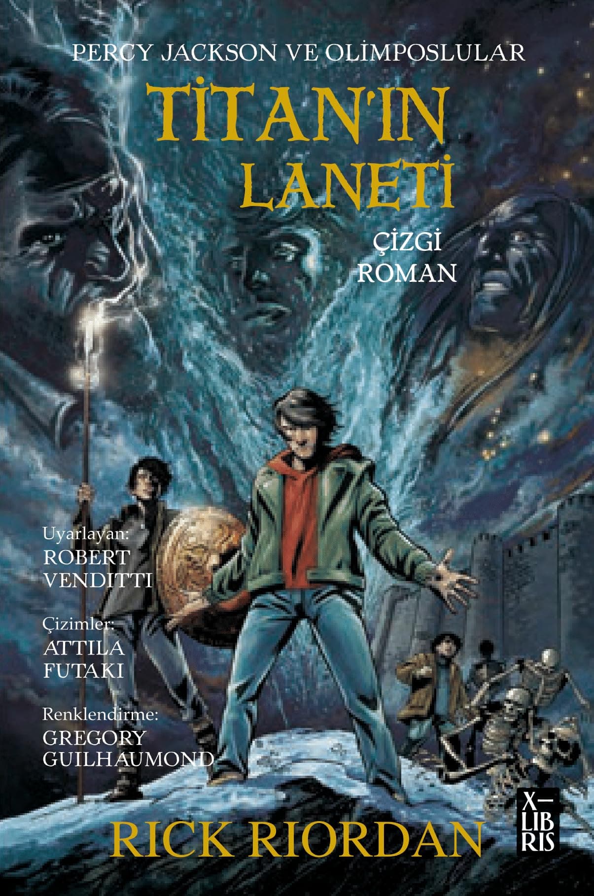 Percy Jackson ve Olimposlular Titan'ın Laneti - (Çizgi Roman)