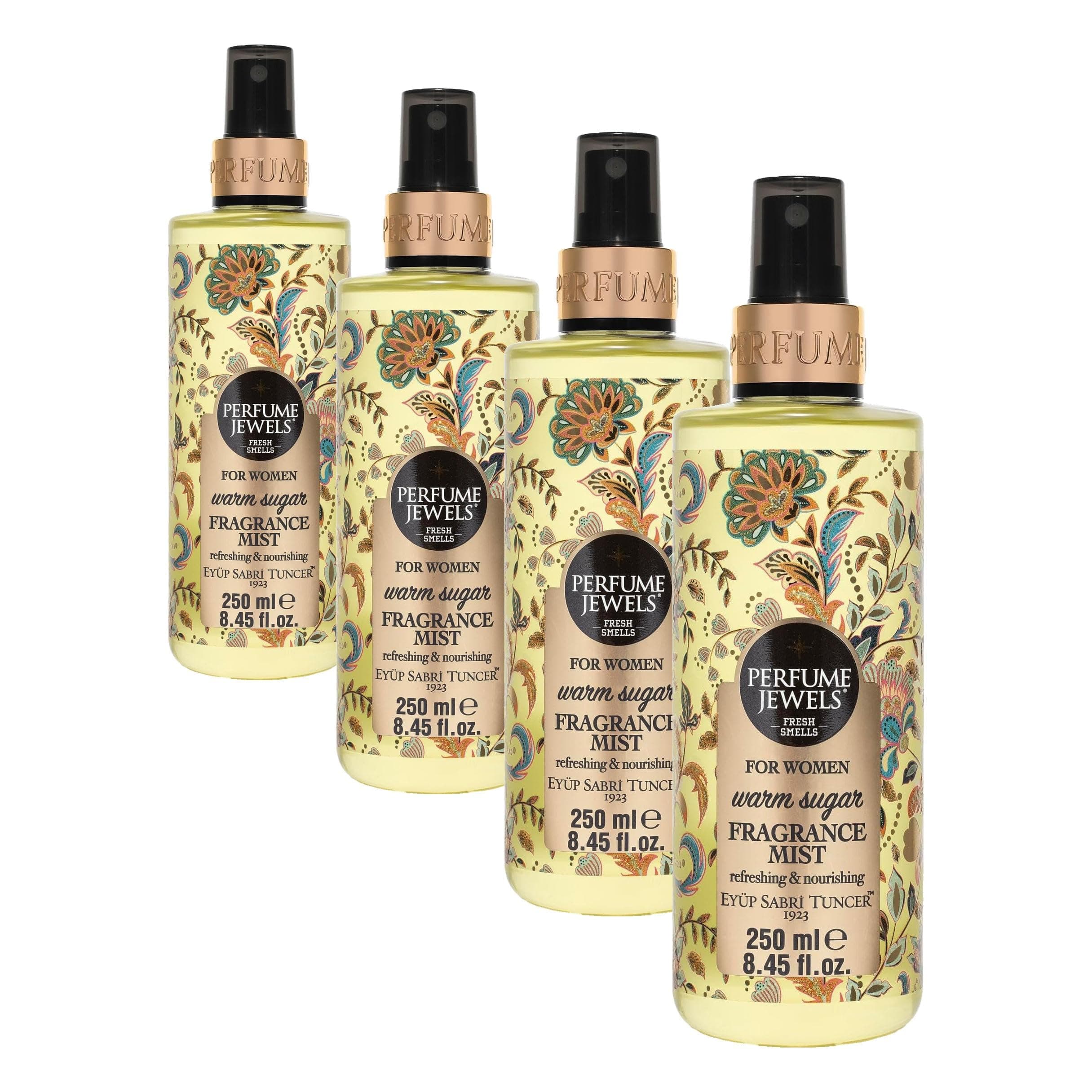 Eyüp Sabri Tuncer Warm Sugar Body Splash - Vücut Spreyi 250ml (4 paketi)