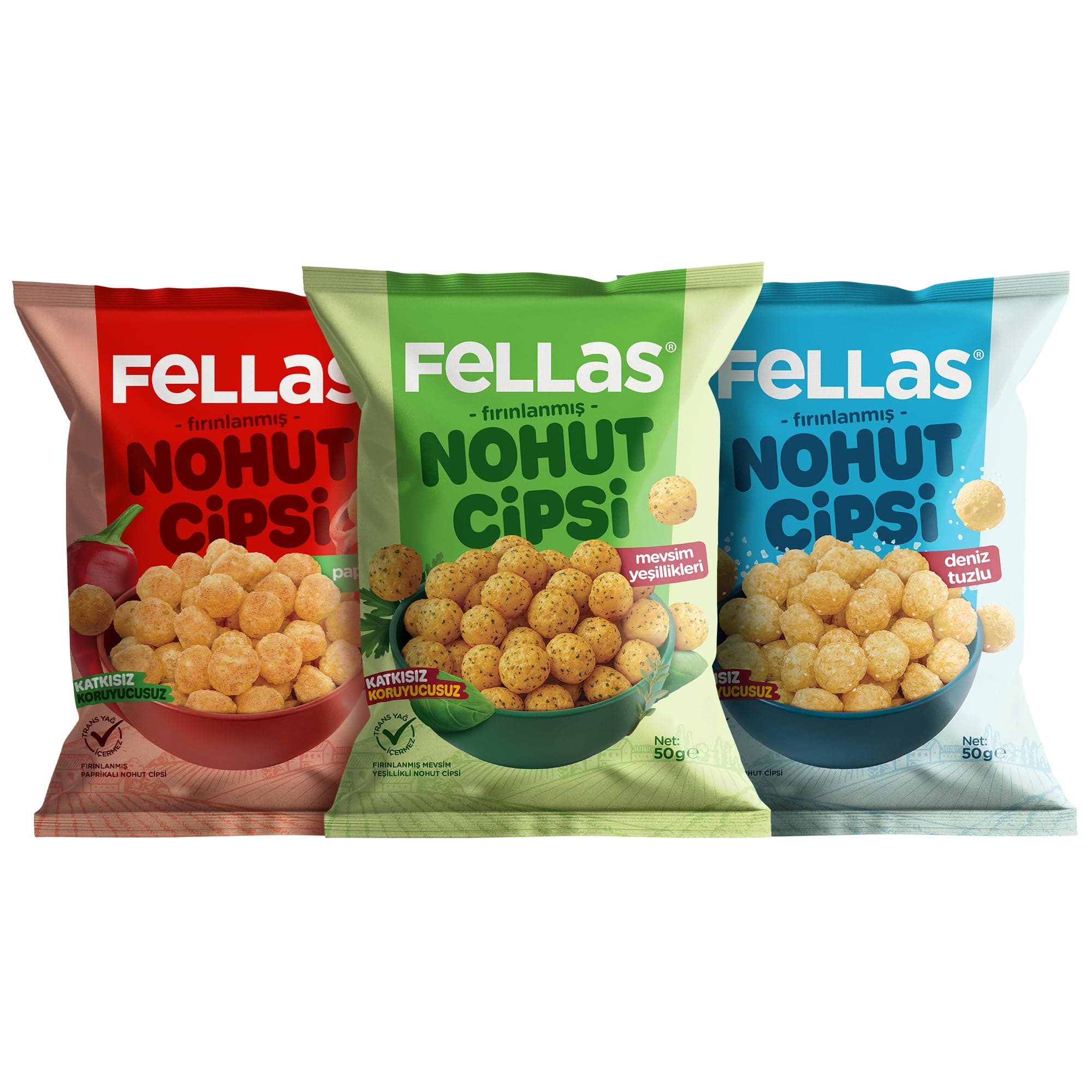 Fellas Nohut Cipsi 12'li Mix