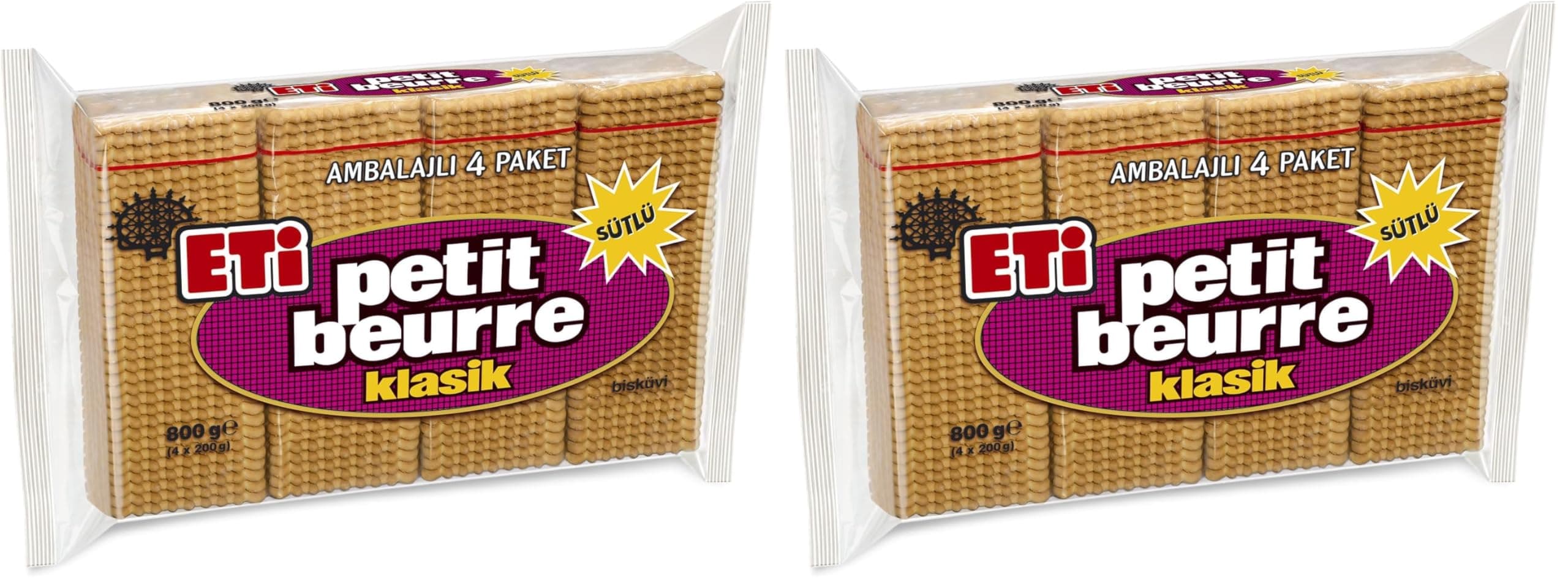 Eti Petit Beurre 800 g 2li paket