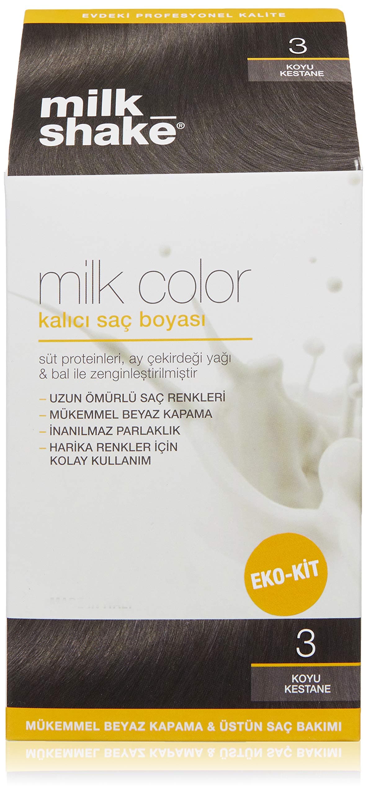 Milk Shake Milk Color Eko Kit Saç Boyası 3 (0.5 g)