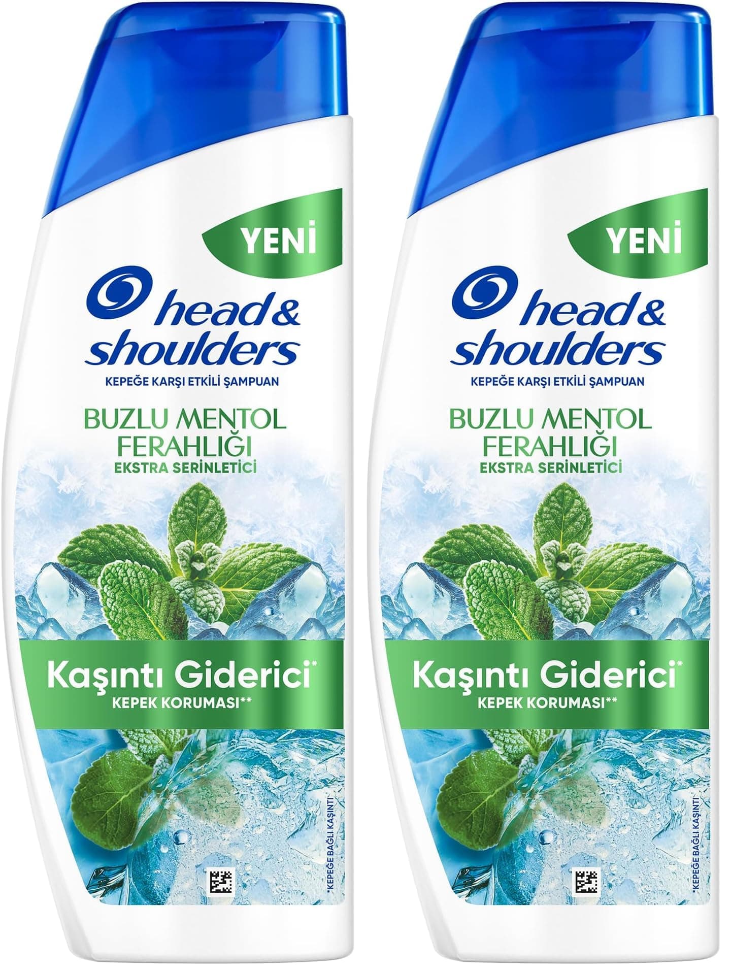 Head&Shoulders Buzlu Menthol Ferahlığı Şampuan 330 Mililitre (2 paketi)