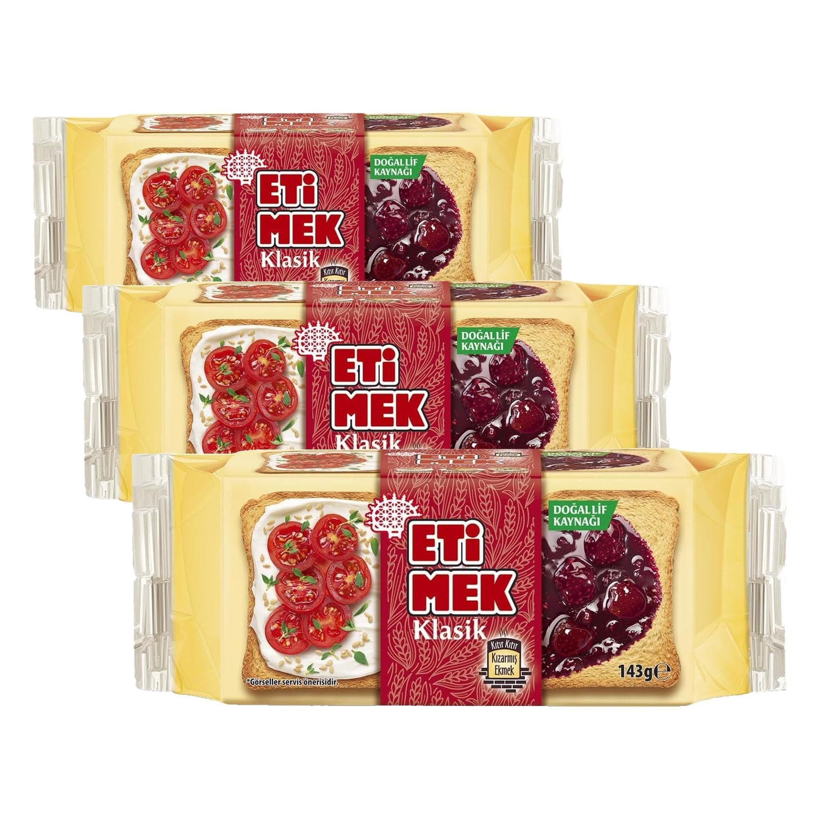 Etimek Klasik Kızarmış Ekmek 143 g (3 paketi)