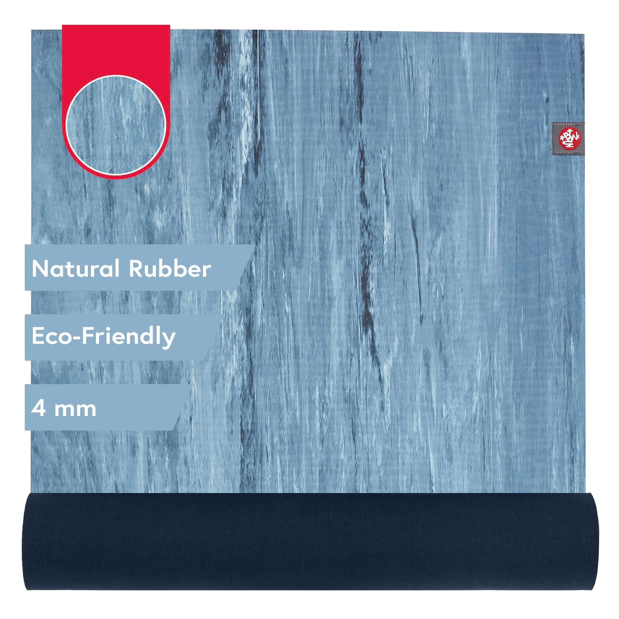 Manduka EKO Lite yoga matı - Kadınlar ve erkekler için, hafif, dayanıklı, kaymaz yüzeyli, 4 mm kalınlığında, 180 cm uzunluğunda