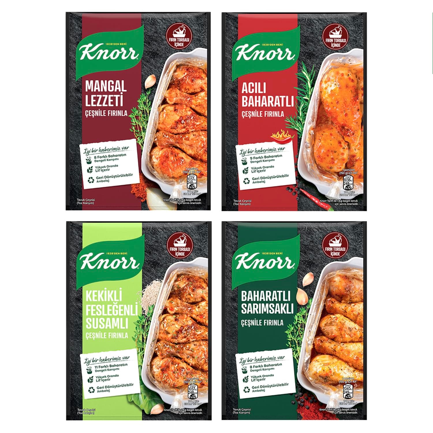Knorr Tavuk Çeşni Baharat Paketi