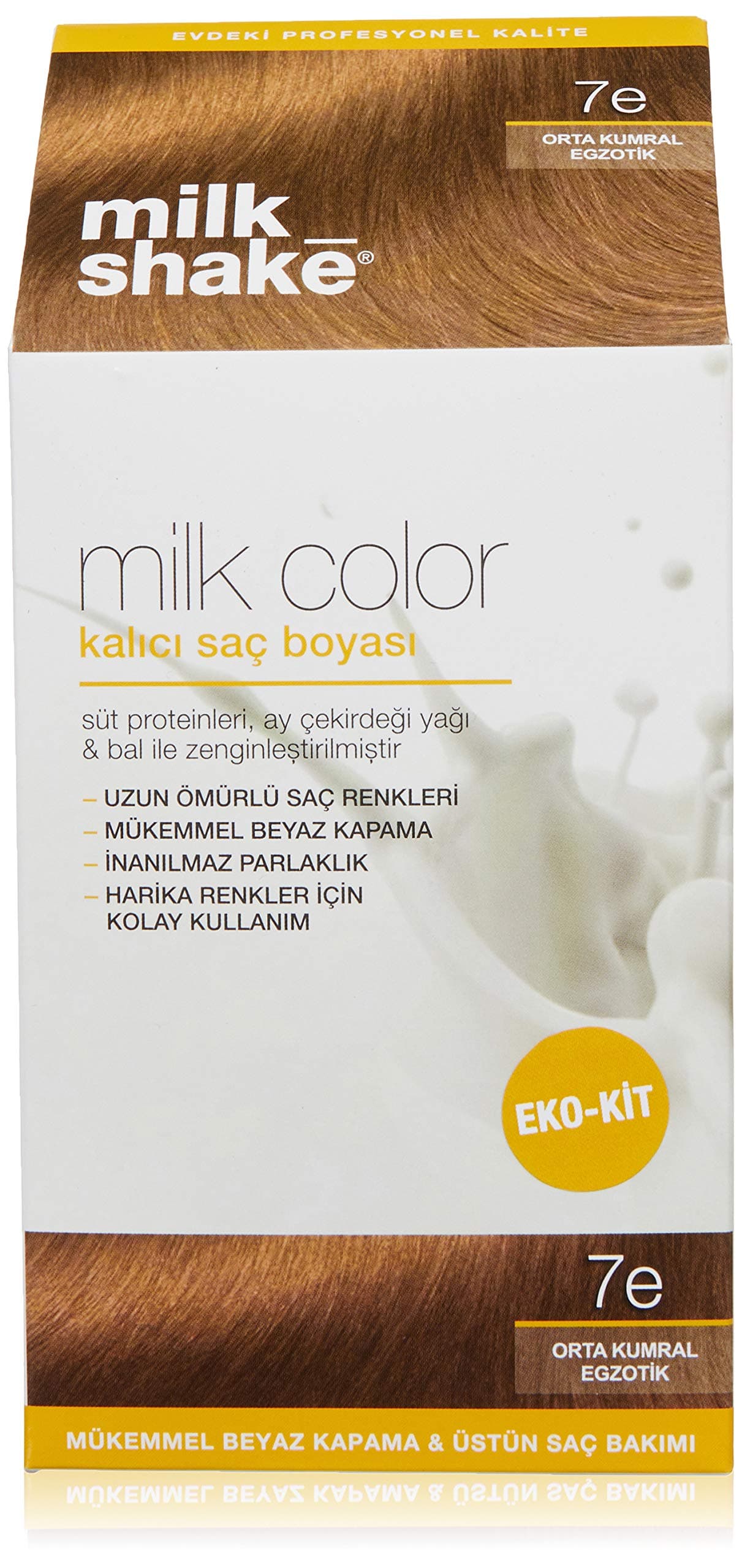 Milk Shake Milk Color Eko Kit Saç Boyası 7E (0.5 g)