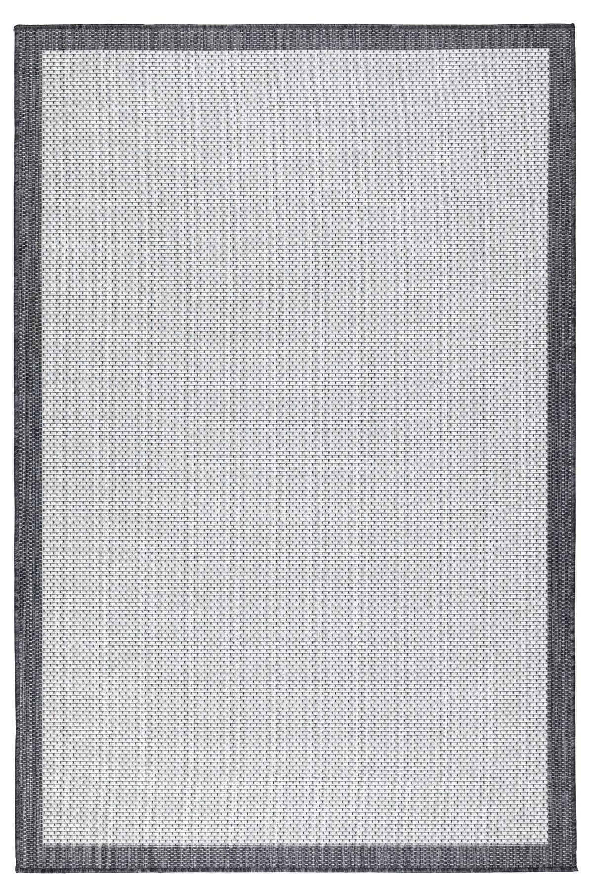 KOZA HOME Fresco Ekru Siyah Sisal Halı 23745A 200 x 290