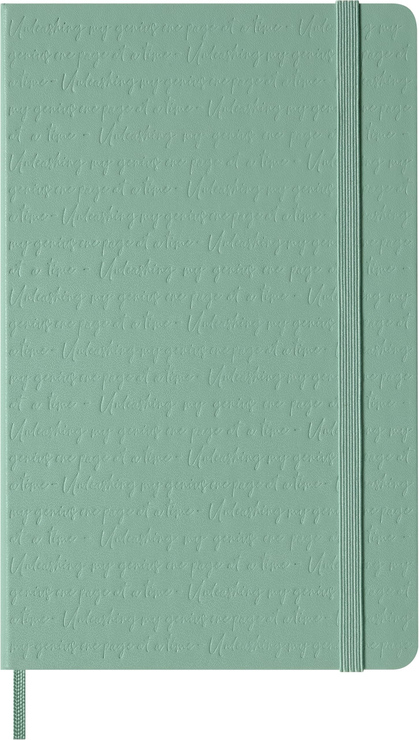 Moleskine Klasik Defter Large 13X21 Çizgisiz Sert Kapak Ada Çayı Yeşili