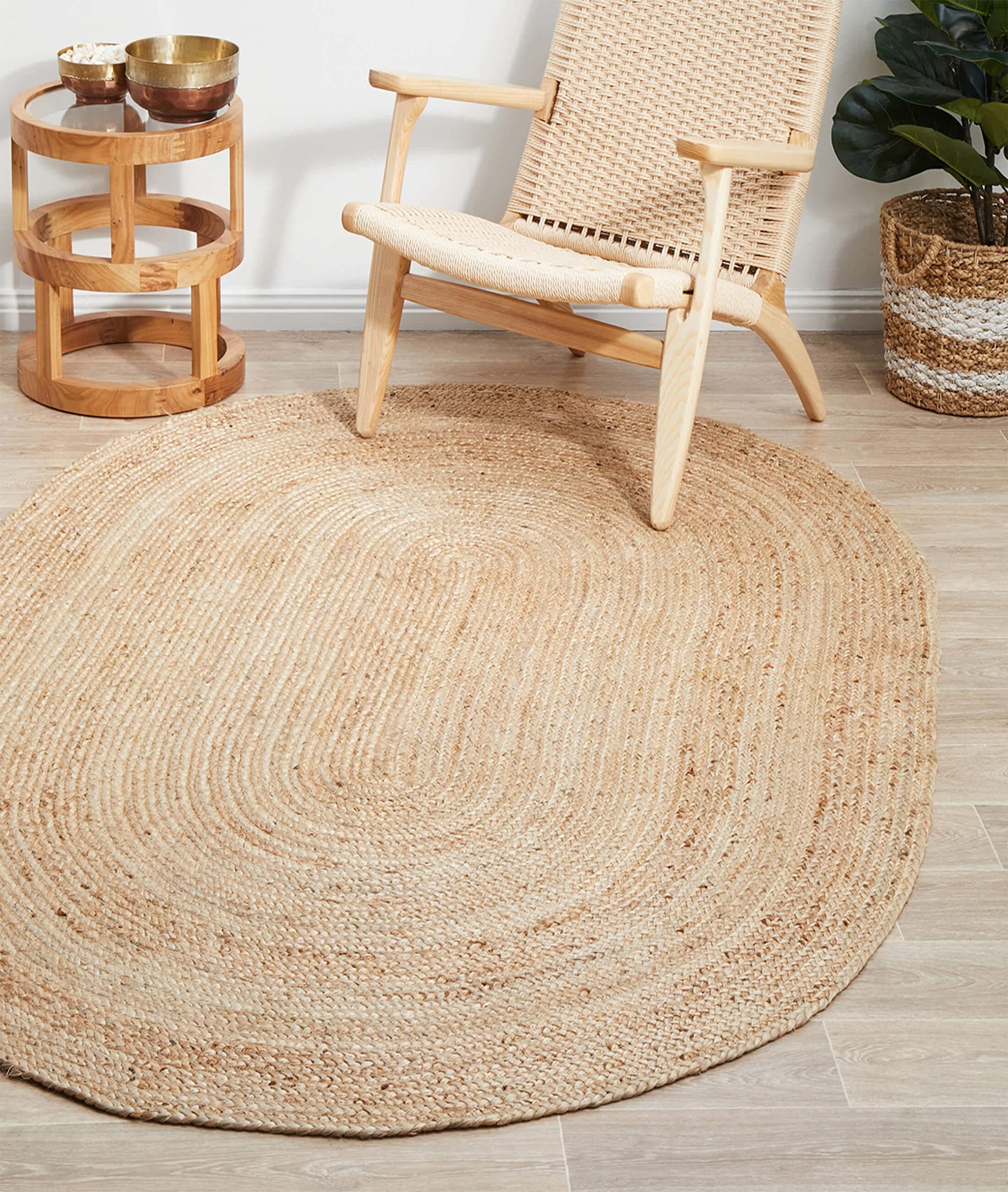 KOZA HOME Natura Jüt Halı Hasır Halı Naturel 00024A 160 x 230