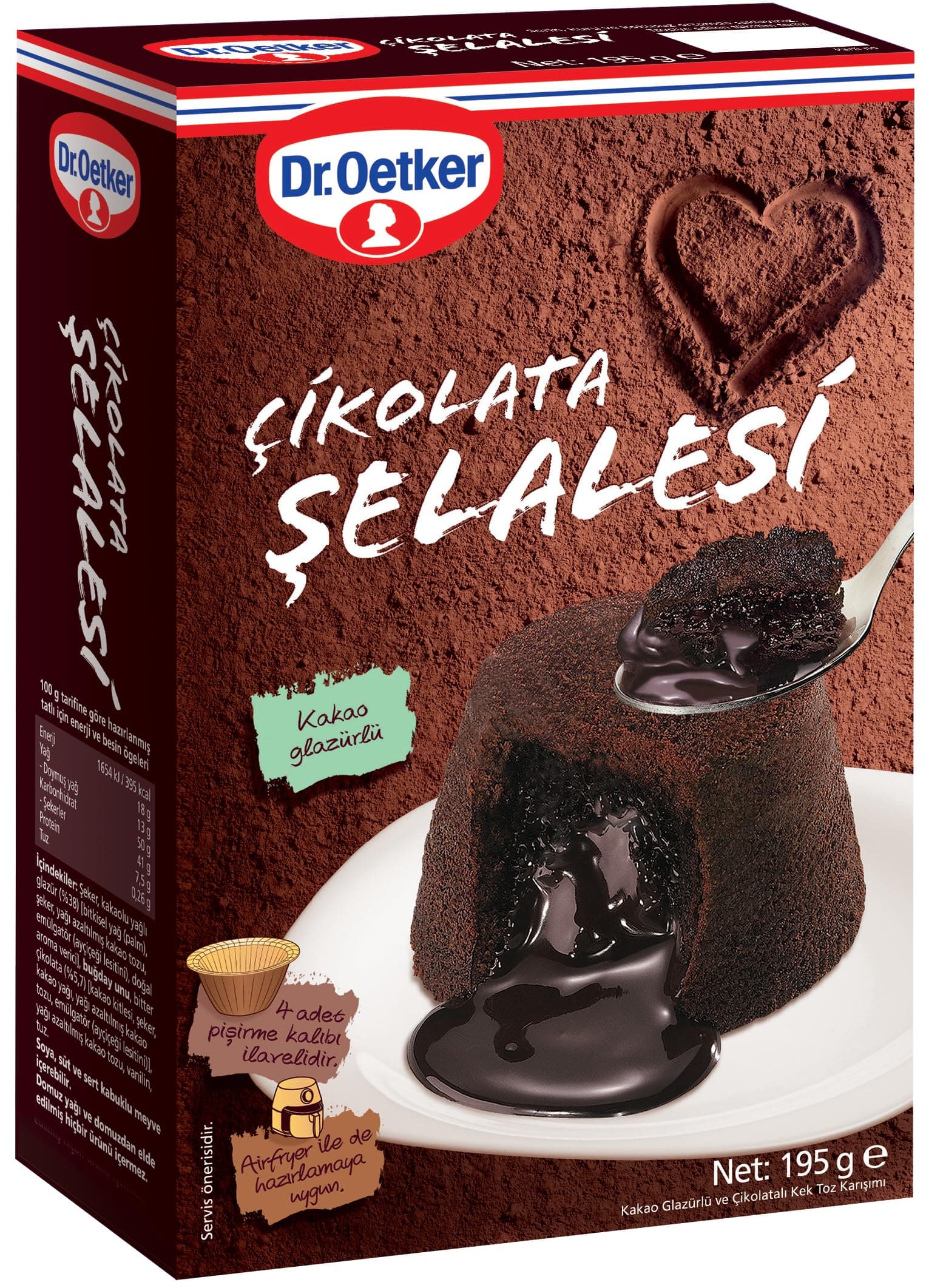 Dr. Oetker Çikolata Şelalesi 195 gr
