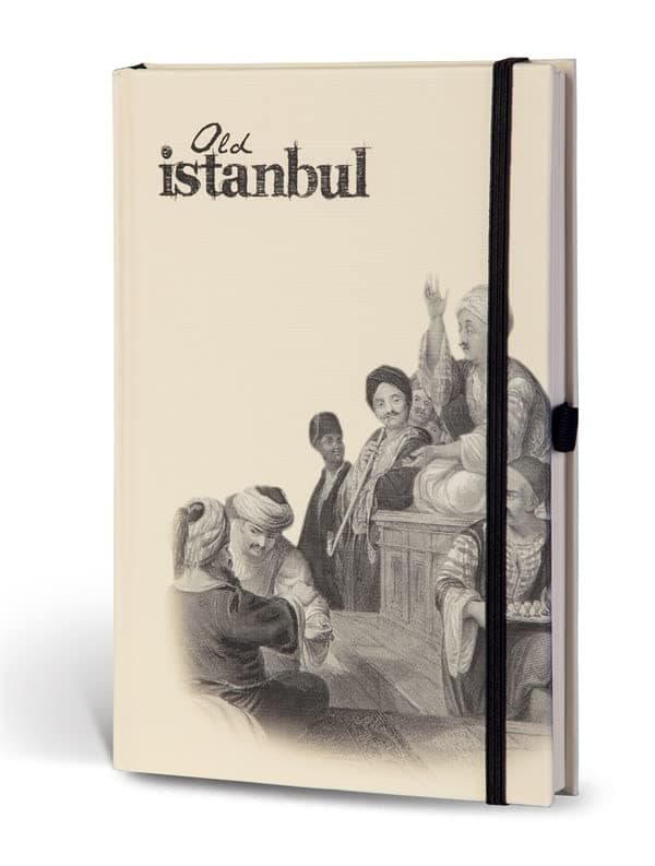 Le Color Eski İstanbul journal Çizgili Lastikli Şark Kahvesi