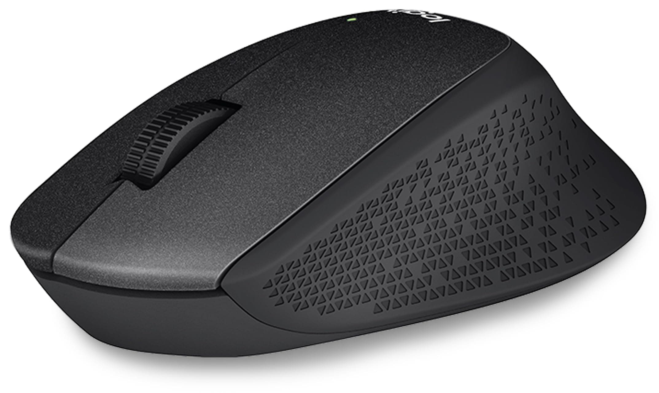 Logitech M330 Sessiz Kablosuz Mouse, Sağ Elle Kullanıma Uygun, 10 m Kullanım Mesafesi, 1.000 DPI Yüksek Hassasiyetli Optik İzleme, 18 Ay Pil Ömrü, Siyah